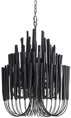 5/6 - Light Modern Branch Modeling Chandelier in White or Black for Stylish Interiors - 5 Lights / D21"*H29"WhiteWarm LightBlushlighting