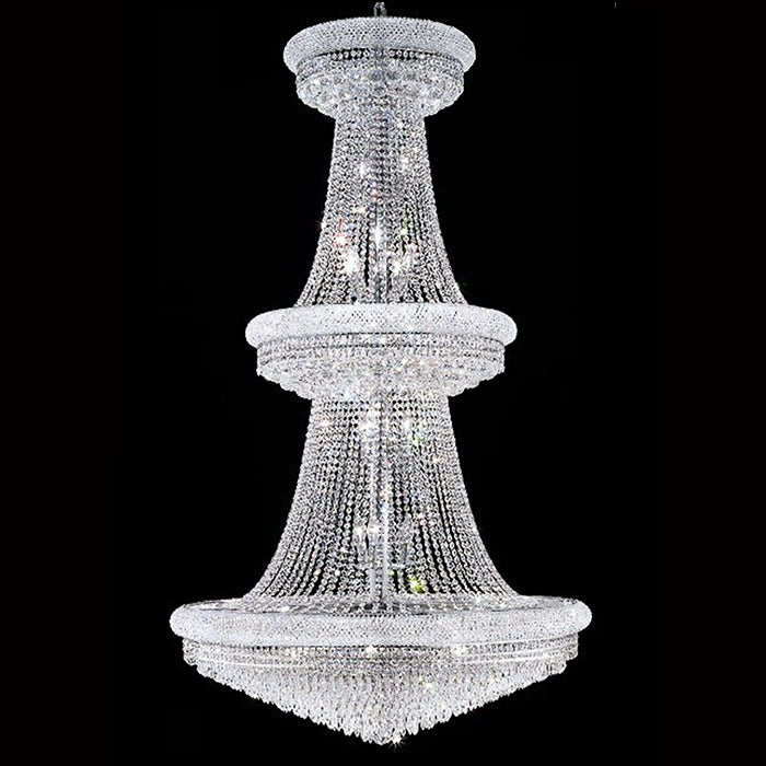 42X72 Inch 48 Lights Elegant Empire K9 Crystal Chandelier-大吊灯-Manorlights