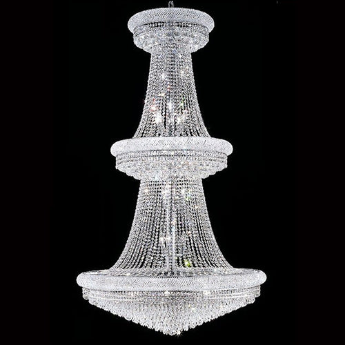 42X72 Inch 48 Lights Elegant Empire K9 Crystal Chandelier-大吊灯-Manorlights