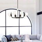 6-8-10 Lights Mid Century Modern Ceiling Light - Manorlights
