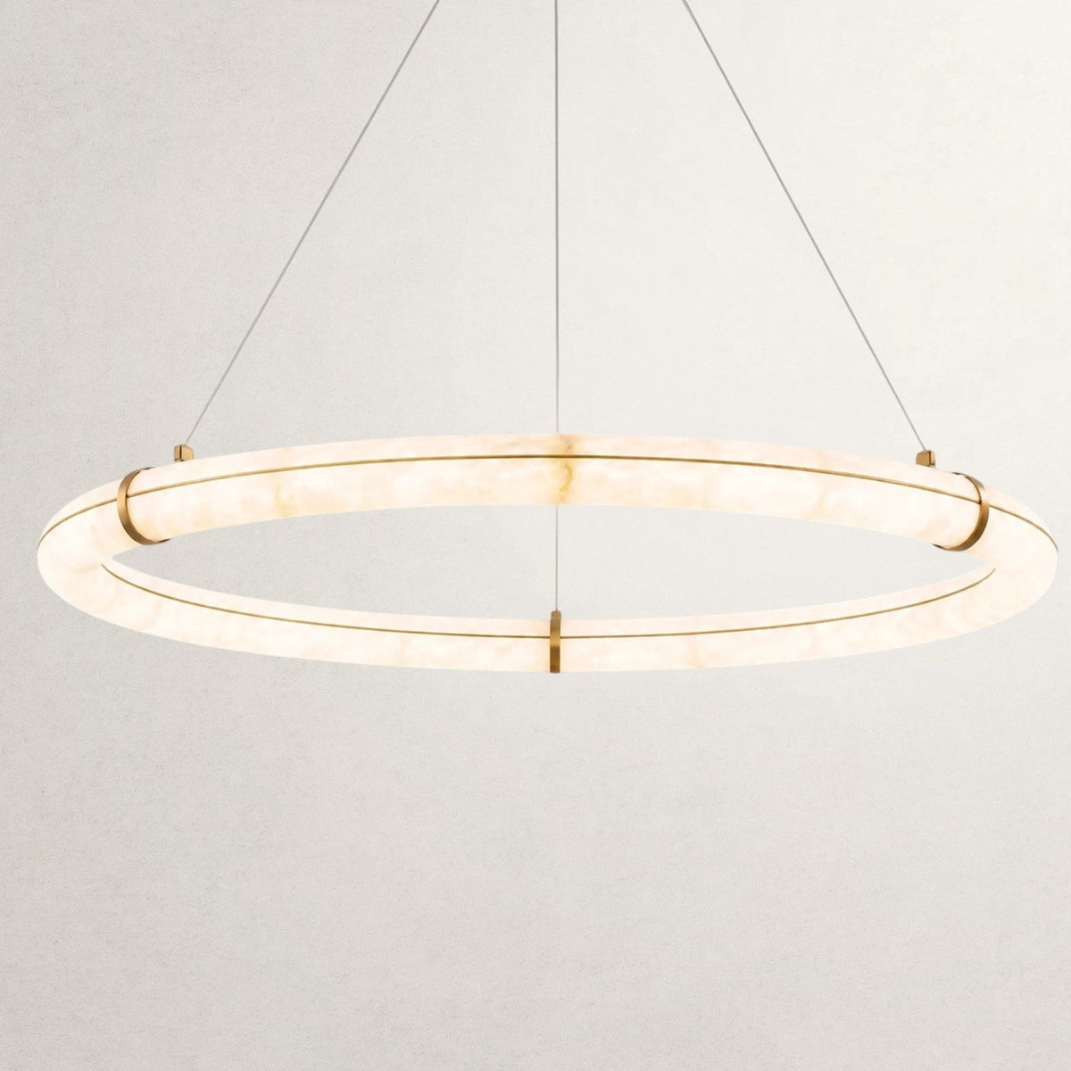 Nivaya loop Alabaster Chandelier