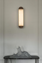 Ghost alabaster wall sconce-Manorlights