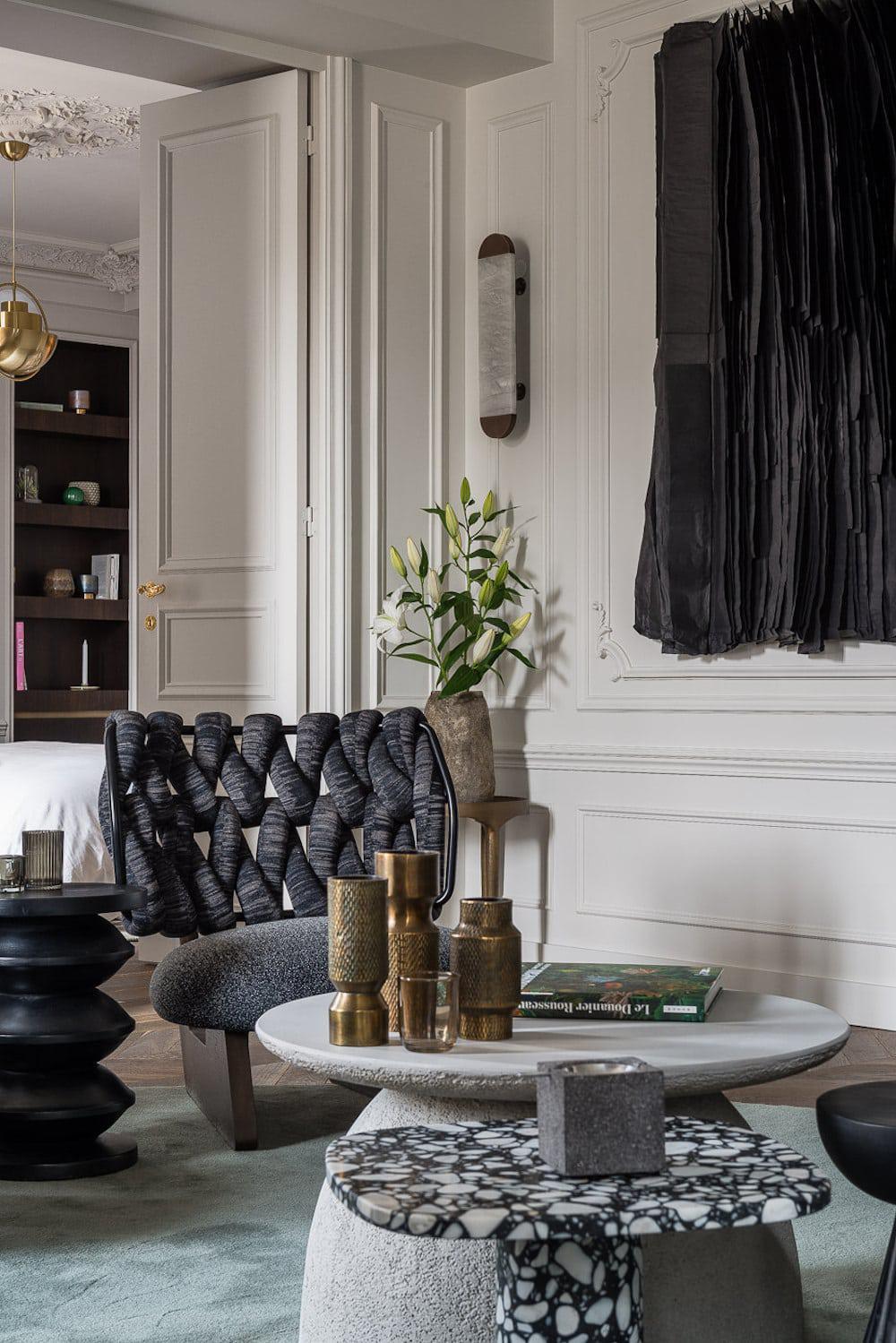 Ghost alabaster wall sconce