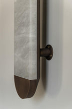 Ghost alabaster wall sconce-Manorlights