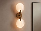 Lyla Double Sconce-Manorlights