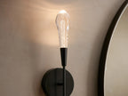 Soltaire Crystal Double Wall Sconce-Manorlights