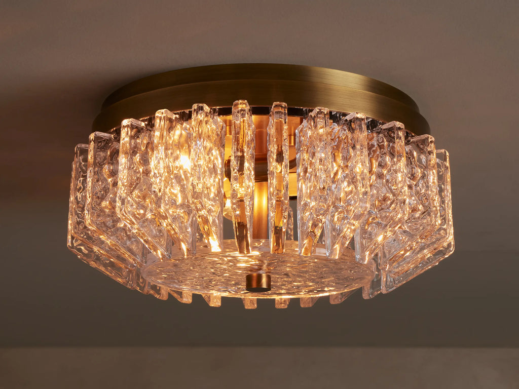 Liliana Flush Mount 15" D-Wall Sconce-Manorlights