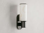 Harlin Wall Sconce in Alabaster-Manorlights