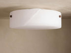 Chayla Alabaster Stone Flushmount 16" W-Manorlights