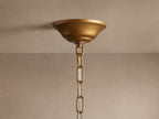 Lunaria Ceramic Leaves Chandelier 42''D-Chandelier-Manorlights