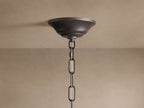 Lunaria Ceramic Leaves Chandelier 42''D-Chandelier-Manorlights