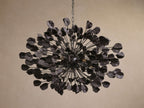 Lunaria Ceramic Leaves Chandelier 42''D-Chandelier-Manorlights