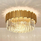 Enoch Flush Mount Chandelier-Chandelier-Manorlights