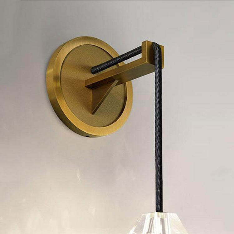 Chapt Crystal Shade Wall Sconce-NORMAL-Manorlights