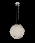 Clear Geode Quartz Crystal Ball Modern Pendant Light-现代灯-Manorlights