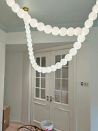 Modern Creative Pearl Necklace Chandelier-Chandeliers-Manorlights