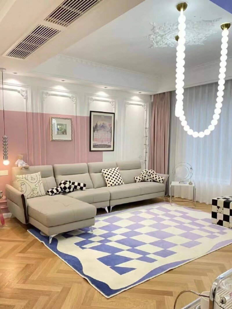 Modern Creative Pearl Necklace Chandelier-Chandeliers-Manorlights