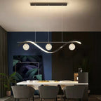 Modern Dining Room Chandelier Concise Style Glass Ball Starlight Ceiling Lamp Luxury Bar Counter Light-Manorlights