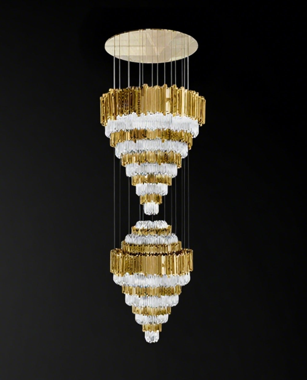 400cm Long Luxxu Empire Chandelier 65"W 157"H-大吊灯-Manorlights