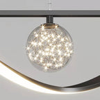 Modern Dining Room Chandelier Concise Style Glass Ball Starlight Ceiling Lamp Luxury Bar Counter Light-Manorlights
