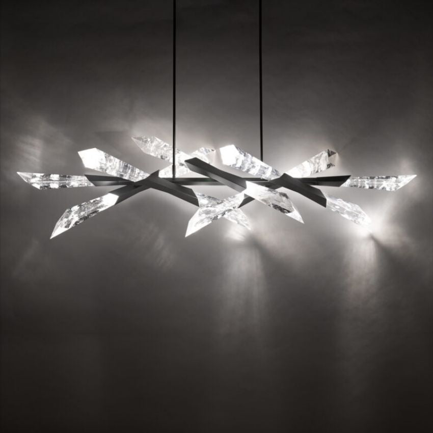 Axel Linear Chandelier 60"-Chandelier-Manorlights