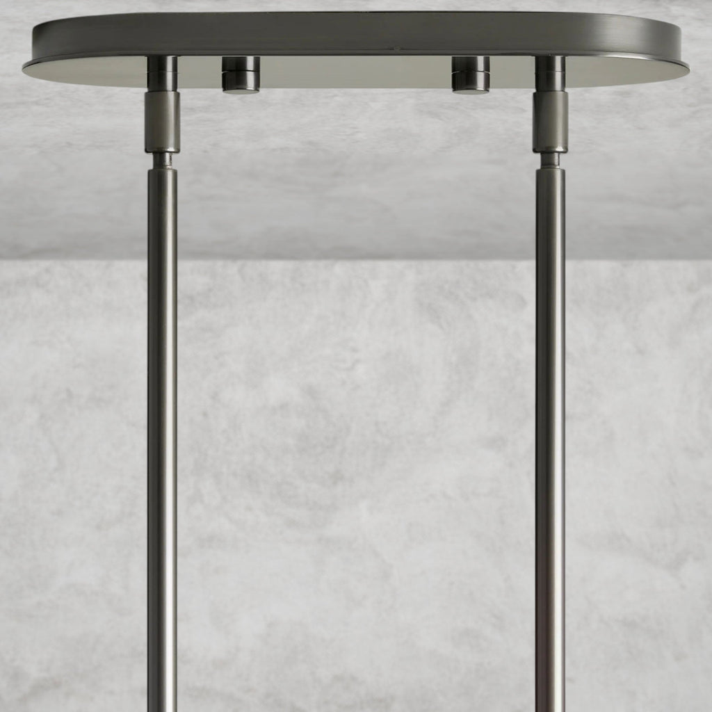 Mandoza Linear Glass Chandelier