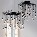 Ambert Crystal Raindrops Chandelier-Chandelier-Manorlights
