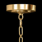 Bonheur Twelve-Light Glass Chandelier