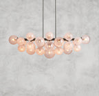 Mandoza Linear Glass Chandelier