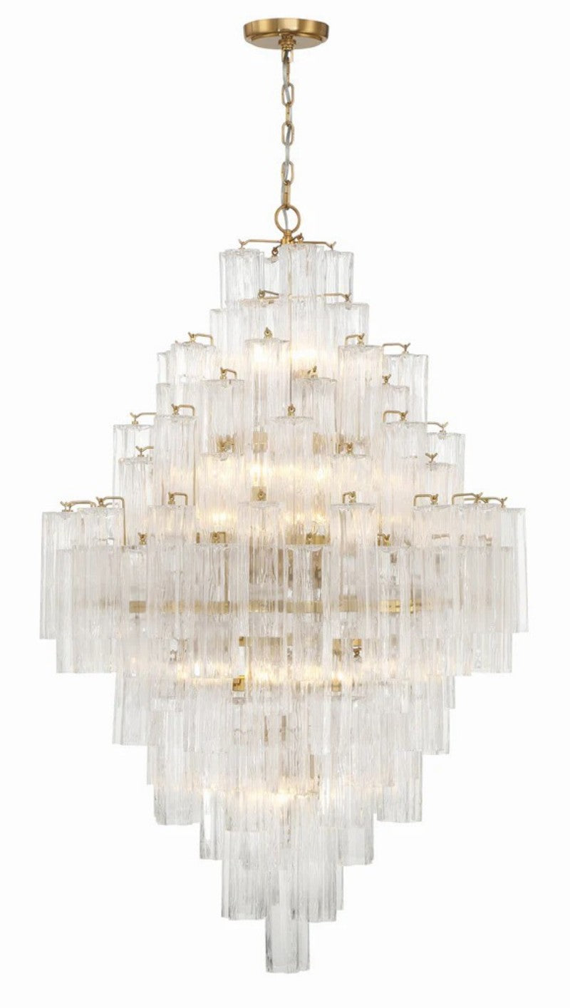 Eddifod Tiered 20-Light Chandelier-Chandelier-Manorlights