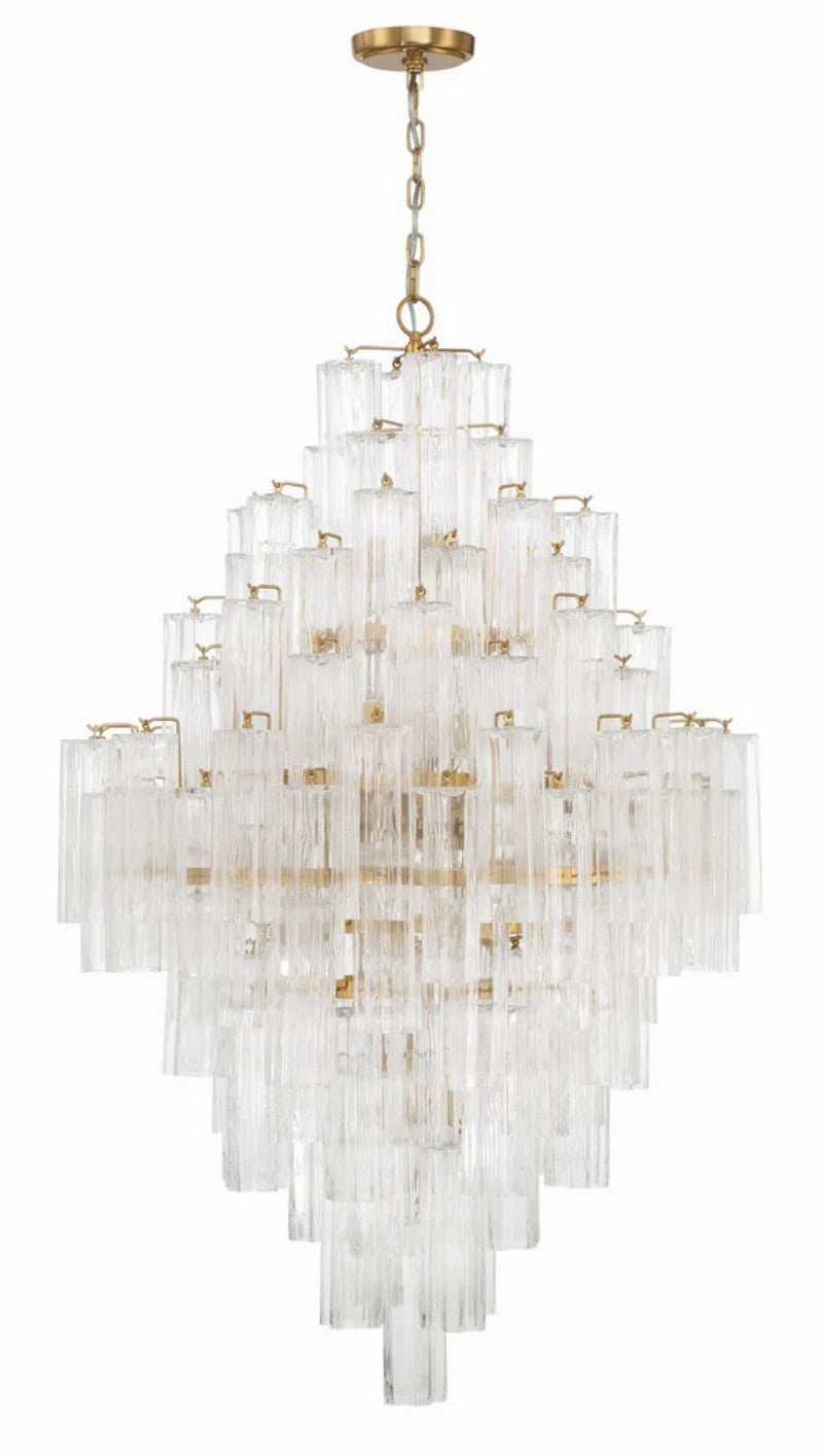 Eddifod Tiered 20-Light Chandelier-Chandelier-Manorlights