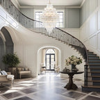 Eddifod Tiered 20-Light Chandelier-Chandelier-Manorlights