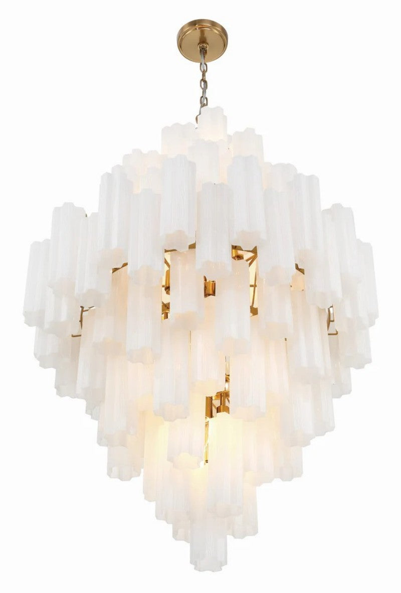 Eddifod Tiered 20-Light Chandelier-Chandelier-Manorlights
