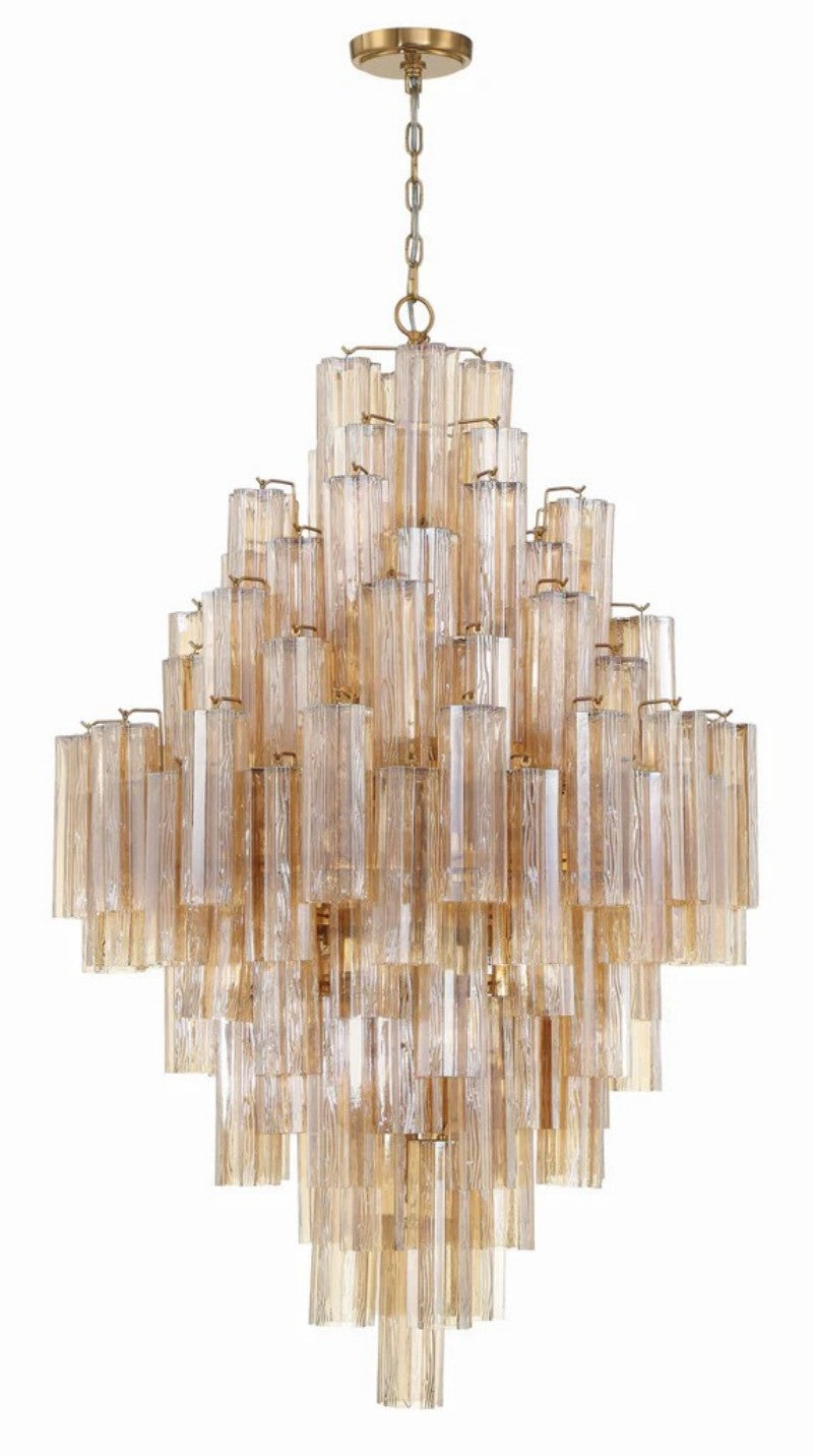 Eddifod Tiered 20-Light Chandelier-Chandelier-Manorlights