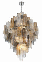 Eddifod Tiered 20-Light Chandelier-Chandelier-Manorlights