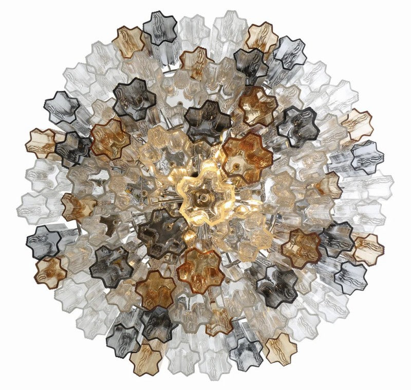 Eddifod Tiered 20-Light Chandelier-Chandelier-Manorlights