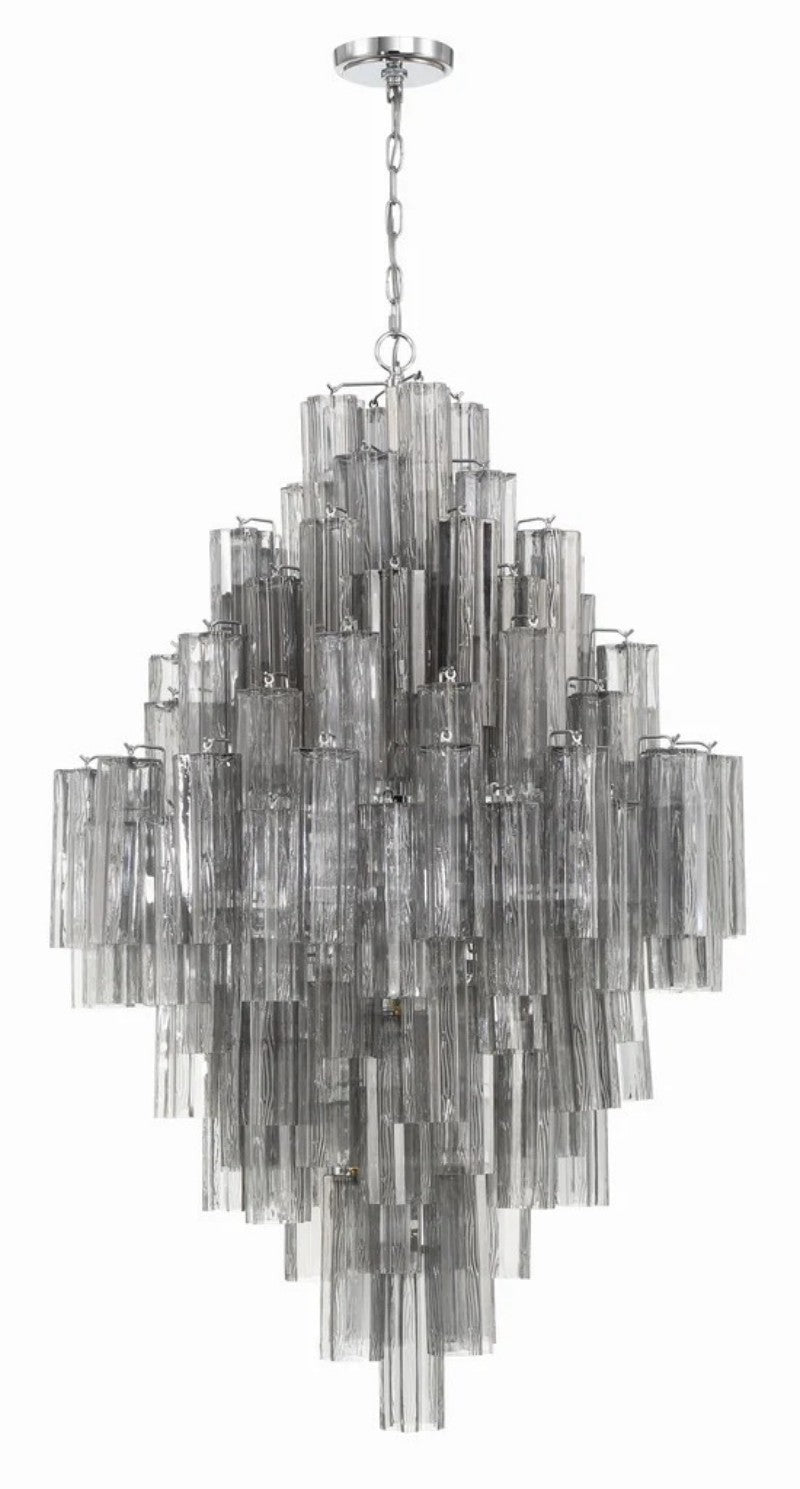 Eddifod Tiered 20-Light Chandelier-Chandelier-Manorlights