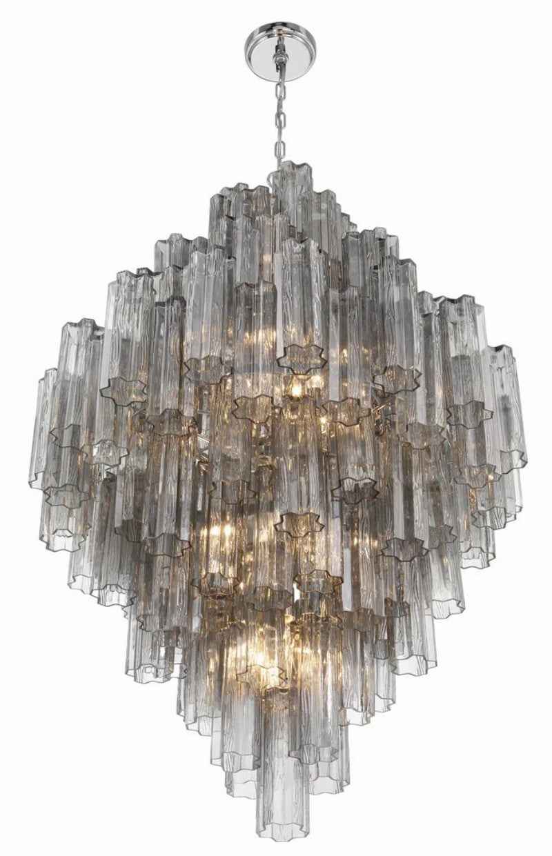 Eddifod Tiered 20-Light Chandelier-Chandelier-Manorlights