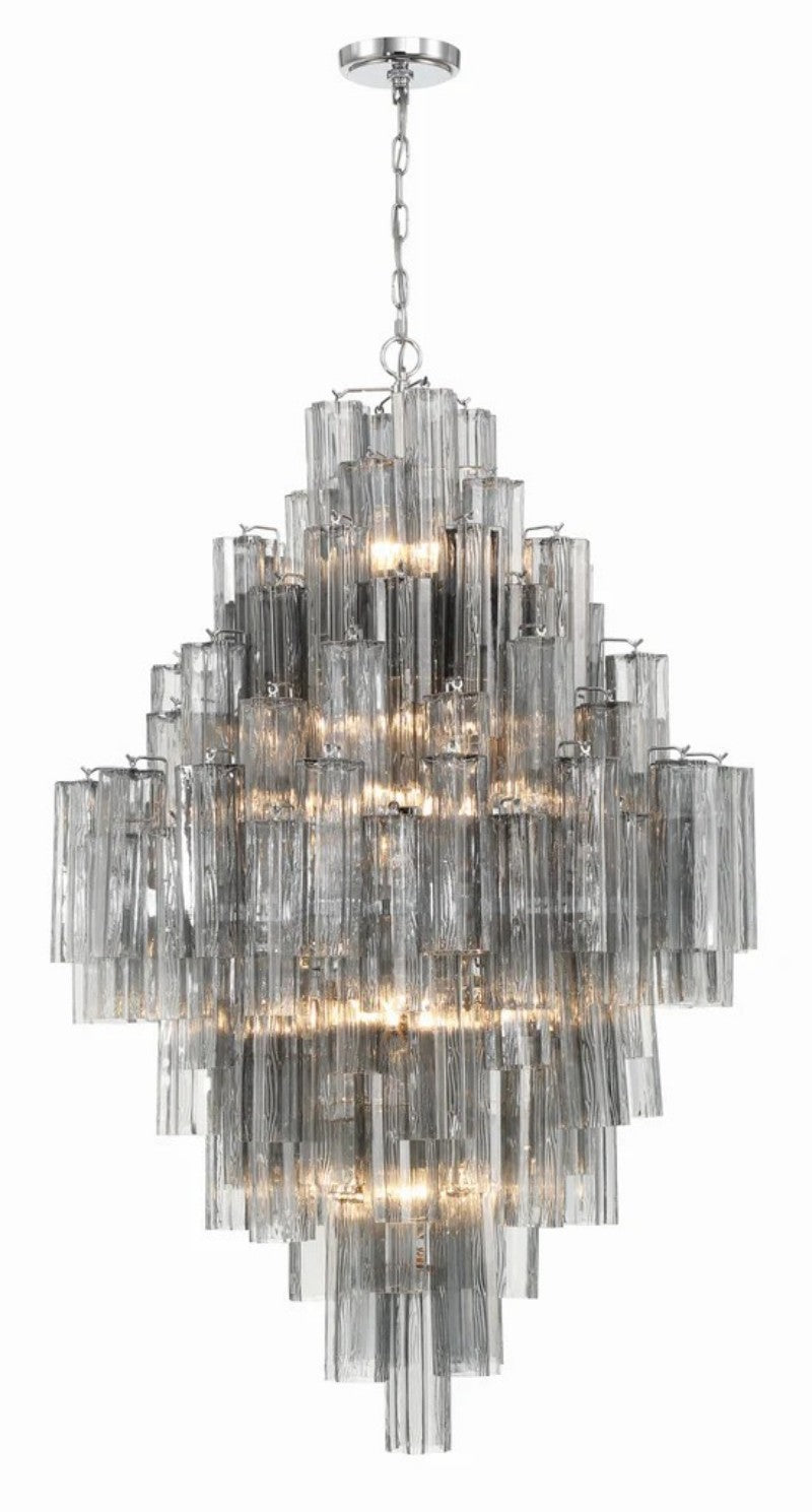 Eddifod Tiered 20-Light Chandelier-Chandelier-Manorlights