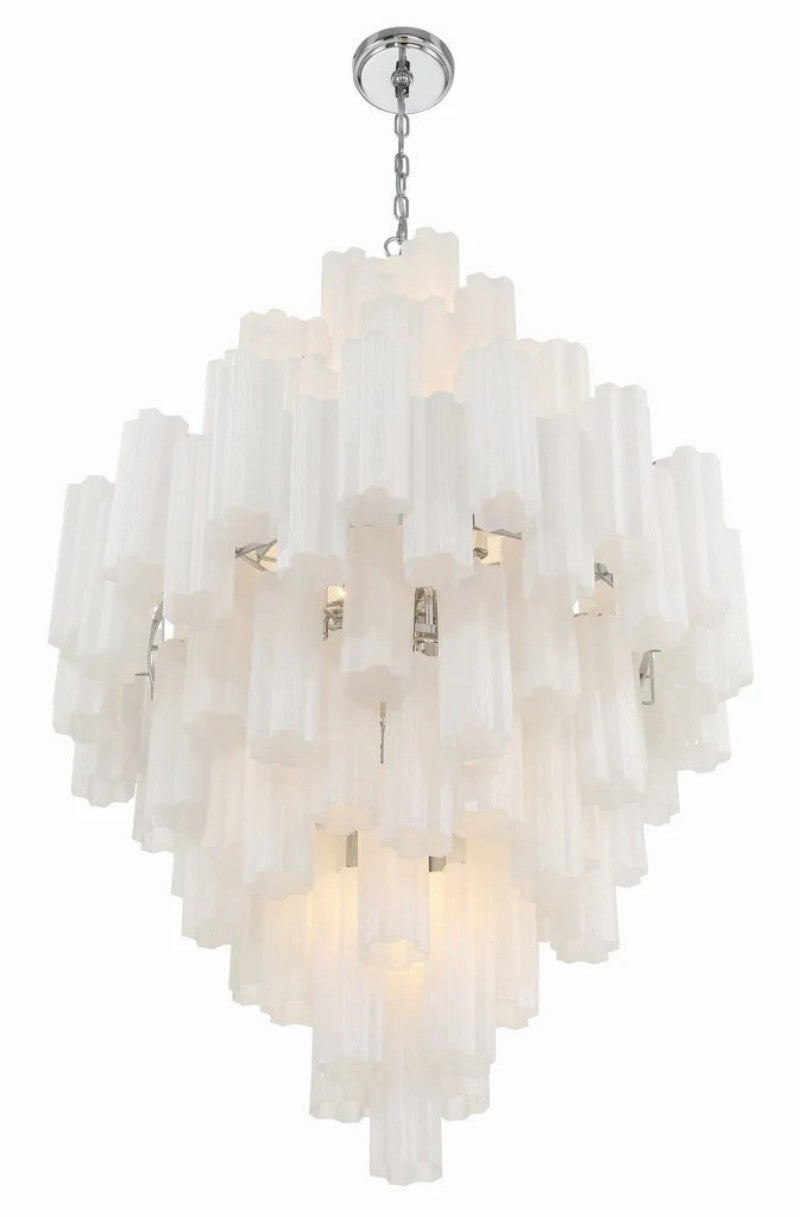 Eddifod Tiered 20-Light Chandelier-Chandelier-Manorlights