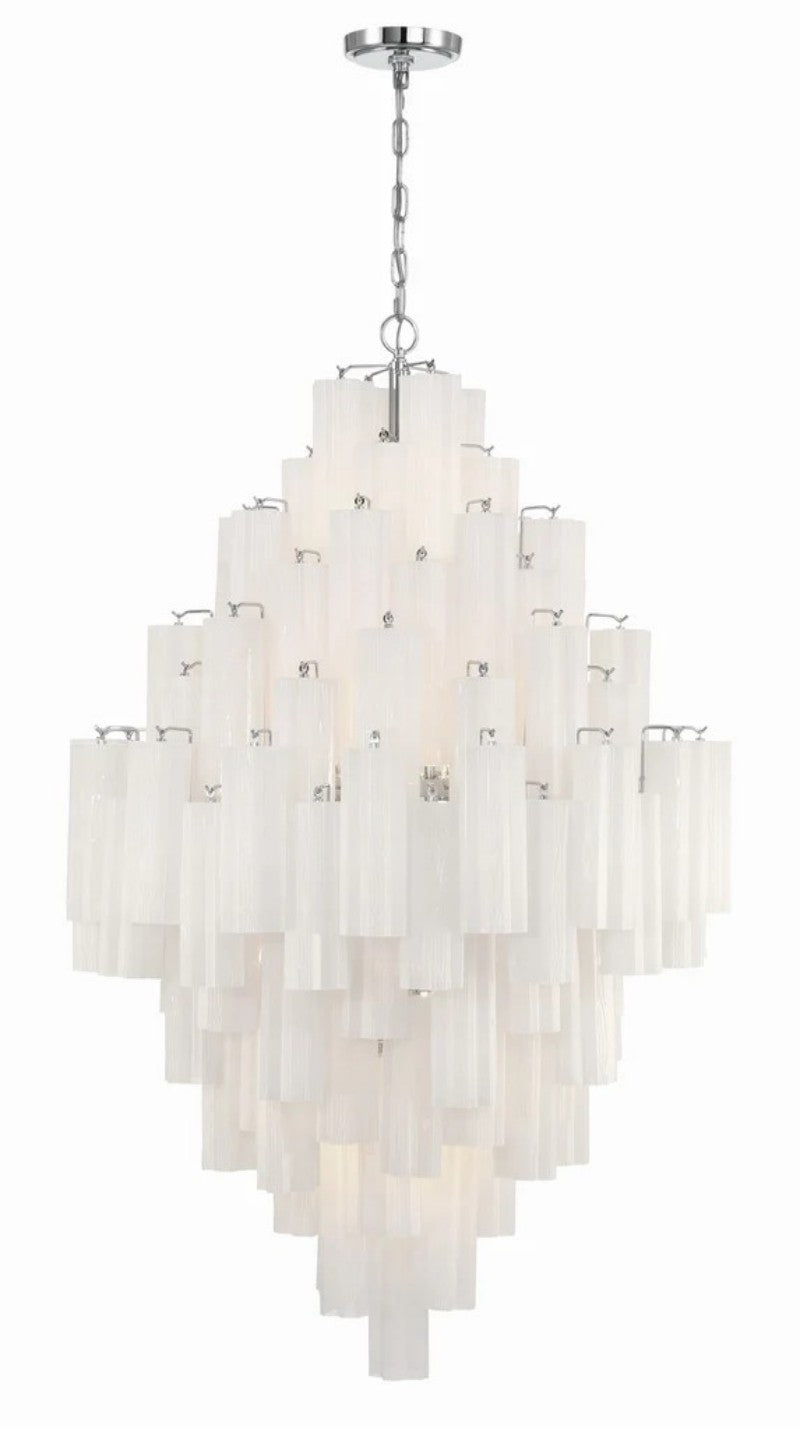 Eddifod Tiered 20-Light Chandelier-Chandelier-Manorlights
