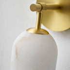 Alabaster Pillar Alabaster Wall Sconce - Vakkerlight
