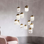 Alabaster Staircases Chandelier-Chandelier-Manorlights