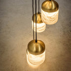 Alabaster Staircases Chandelier-Chandelier-Manorlights