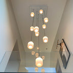Alabaster Staircases Chandelier-Chandelier-Manorlights