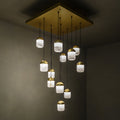 Alabaster Staircases Chandelier-Chandelier-Manorlights