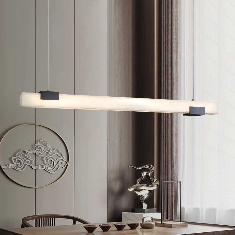 Alabaster Square Pillar Dining Chandelier-Pendant for living room,Pendant for kitchen,Pendant for bathrooms,Pendant for bedrooms,Pendant for foyer,Pendant for stairways,Pendant for dining room-Manorlights