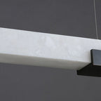 Alabaster Square Pillar Dining Chandelier-Pendant for living room,Pendant for kitchen,Pendant for bathrooms,Pendant for bedrooms,Pendant for foyer,Pendant for stairways,Pendant for dining room-Manorlights