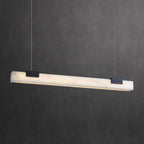 Alabaster Square Pillar Dining Chandelier-Pendant for living room,Pendant for kitchen,Pendant for bathrooms,Pendant for bedrooms,Pendant for foyer,Pendant for stairways,Pendant for dining room-Manorlights