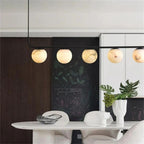Alabaster Clool Linear Chandelier-Pendant for living room,Pendant for kitchen,Pendant for bathrooms,Pendant for bedrooms,Pendant for foyer,Pendant for stairways,Pendant for dining room-Manorlights